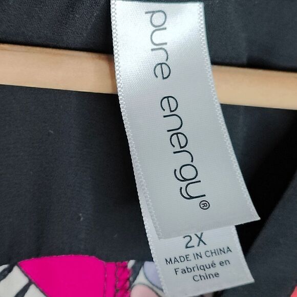 Pure Energy Plus Size Boho Print Maxi Dress - Picture 15 of 15